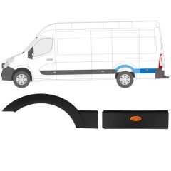 Moulure latérale arrière pour Opel Movano 2010-2021 / Gauche / Ensemble 13285