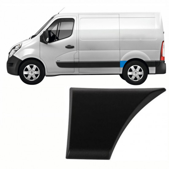 RENAULT MASTER 2010- COURT MOULURE PANNEAU DE GARNITURE / GAUCHE