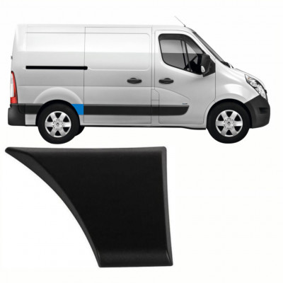 Moulure latérale arrière pour Renault Master 2010- / SWB / Droite /  8709