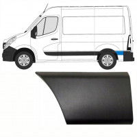 Moulure latérale arrière derrière la roue pour Renault Master 2010- / SWB / Gauche /  8708