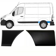 Ensemble de moulures pour Nissan NV400 2010- / Gauche 13938