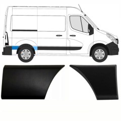 Ensemble de moulures pour Renault Master 2010- / Droite / 8711