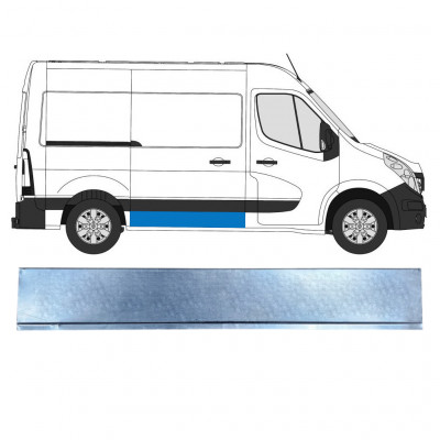 RENAULT MASTER 2010- L1 PORTE COULISSANTE PANEL / DROIT