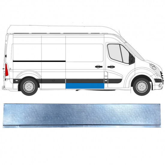 RENAULT MASTER 2010- PORTE COULISSANTE PANEL / DROIT