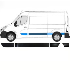 Ensemble de moulures pour Opel Movano 2010-2021 / Gauche / 13915