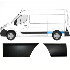 Ensemble de moulures pour Renault Master 2010- / Gauche / 8578