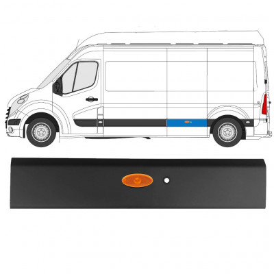 Moulure latérale PDC pour Renault Master 2010- / LWB / Gauche /  10913