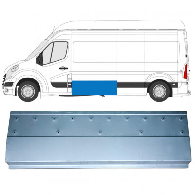Panneau de réparation latéral pour Renault Master 2010- / Gauche 12840