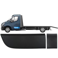 Ensemble de moulures de cabine simple pour Renault Master 2010- / Gauche / 8584