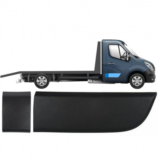 RENAULT MASTER OPEL MOVANO NV 400 2010- MOULURE PANNEAU DE GARNITURE CABINE SIMPLE ENSEMBLE / DROIT