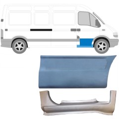 Réparation bas de caisse de porte avant pour Nissan Interstar 2002-2010 / Droite 14021