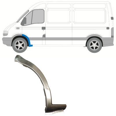 Panneau de réparation de arc d'aile avant pour Opel Movano 1998-2010 / Gauche 15359