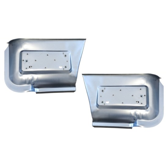 Panneau de réparation arc d'aile arrière, partie inférieure derrière la roue pour Renault Master 1998-2010 / Gauche+Droit / Ensemble 16140