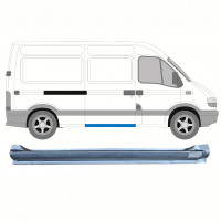 Réparation bas de caisse de sur porte latérale pour Renault Master 1998-2010 / Droite 9129