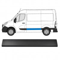 Moulure latérale arrière pour Renault Master 2010- / Gauche 10844