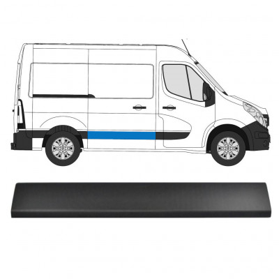 RENAULT MASTER 2010- MOULURE PANNEAU DE GARNITURE PORTE COULISSANTE / DROIT