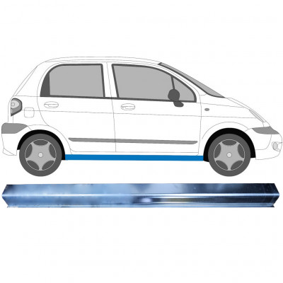 Réparation bas de caisse pour Chevrolet Matiz 2001-2005 / Gauche = Droite (symétrique) 6458