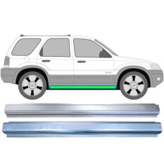 Réparation bas de caisse + réparation bas de caisse intérieur pour Ford Maverick 2001-2008 / Gauche = Droite (symétrique) / Ensemble 14855