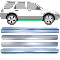 Réparation bas de caisse + réparation bas de caisse intérieur pour Ford Maverick 2001-2008 / Gauche+Droit / Ensemble 14856