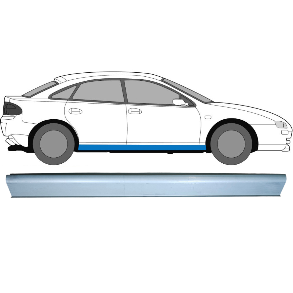 Réparation Bas De Caisse Pour Mazda 323F 1994-1998 / Gauche = Droite (Symétrique) 6684