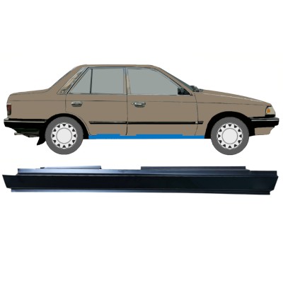 Panneau de réparation du seuil pour Mazda 323 BF 1985-1989 / Droite 12959