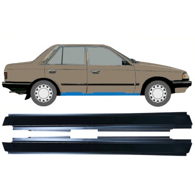 Panneau de réparation du seuil pour Mazda 323 BF 1985-1989 / Gauche / Droite / Gauche+Droit / Ensemble 12961