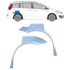 Panneau de réparation arc d'aile arrière pour Mazda 5 2005-2010 / Gauche+Droit / Ensemble 9192