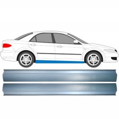 Réparation bas de caisse pour Mazda 6 GG GY 2002-2007 / Gauche = Droite (symétrique) / Ensemble 9557