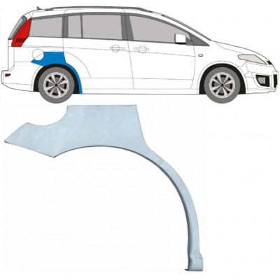 MAZDA 5 2005-2010 PASSAGE DE ROUE ARRIÈRE / DROIT