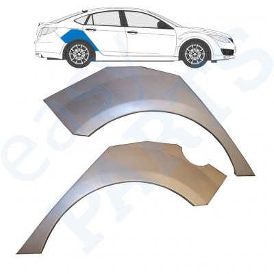 Panneau de réparation arc d'aile arrière pour Mazda 6 2007-2012 / Gauche+Droit / Ensemble 9762