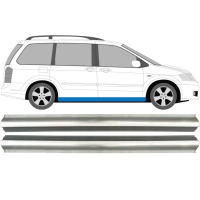 Réparation bas de caisse pour Mazda MPV 1999-2006 / Gauche = Droite (symétrique) / Ensemble 10437