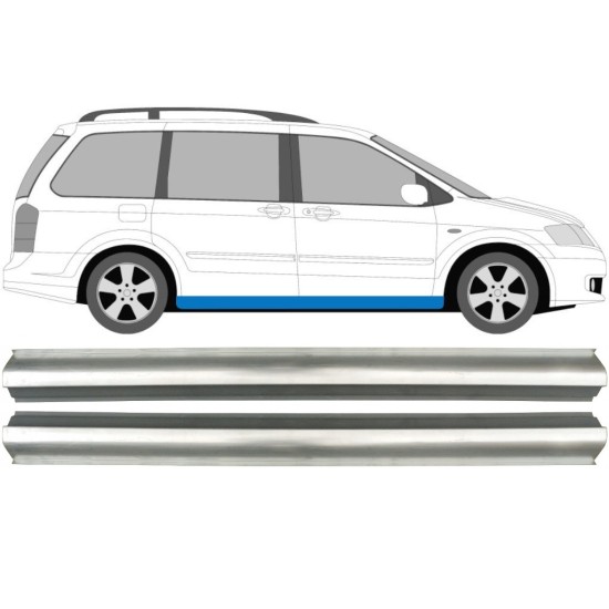 Réparation bas de caisse pour Mazda MPV 1999-2006 / Gauche = Droite (symétrique) / Ensemble 10437