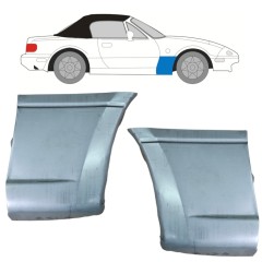 Panneau de réparation de l’aile avant pour Mazda MX-5 1989-1998 / Gauche+Droit / Ensemble 9830