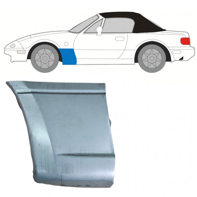 Panneau de réparation de l’aile avant pour Mazda MX-5 1989-1998 / Gauche 8067