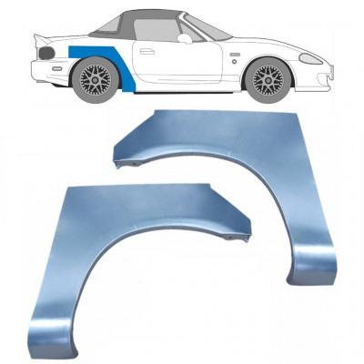 Panneau de réparation arc d'aile arrière pour Mazda MX-5 1998-2005 / Gauche+Droit / Ensemble 9270