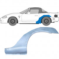 Panneau de réparation arc d'aile arrière pour Mazda MX-5 1998-2005 NB / Gauche 8032