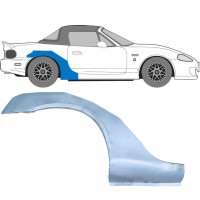 Panneau de réparation arc d'aile arrière pour Mazda MX-5 1998-2005 NB / Droite 8031