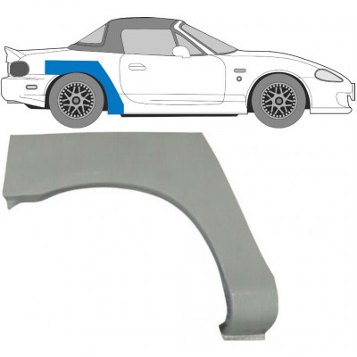 Panneau de réparation arc d'aile arrière pour Mazda MX-5 1998-2005 / Droite 5930