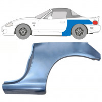 Panneau de réparation arc d'aile arrière pour Mazda MX-5 1998-2005 NB / Gauche 9328