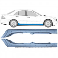 Panneau de réparation du seuil pour Mercedes C-class 2000-2007 / Gauche+Droit / Ensemble 10419