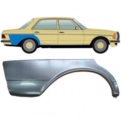 Panneau de réparation arc d'aile arrière pour Mercedes W123 1975-1985 / Droite 6766