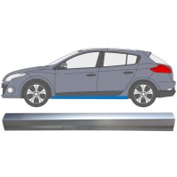 Réparation bas de caisse pour Renault Megane III 2008-2016 / Gauche 16044