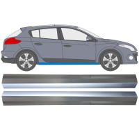 Réparation bas de caisse pour Renault Megane III 2008-2016 / Gauche+Droit / Ensemble 16045