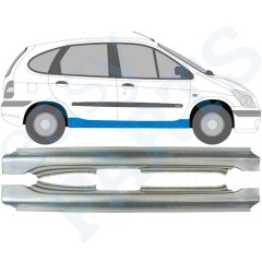 Panneau de réparation du seuil pour Renault Megane I Scenic 1995-2003 / Gauche+Droit / Ensemble 10117