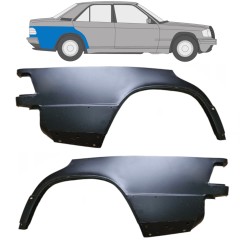 Panneau de réparation arc d'aile arrière pour Mercedes 190 W201 1982-1993 / Gauche+Droit / Ensemble 9505