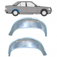 Passage de roue intérieur arrière pour Mercedes 190 1982-1993 / Gauche+Droit / Ensemble 9837