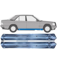Panneau de réparation du seuil pour Mercedes 190 W201 1982-1993 / Gauche+Droit / Ensemble 10427