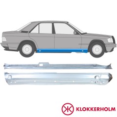 Panneau de réparation du seuil pour Mercedes 190 W201 1982-1993 / Droite / Ensemble 10903