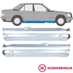 Panneau de réparation du seuil pour Mercedes 190 W201 1982-1993 / Ensemble 10906