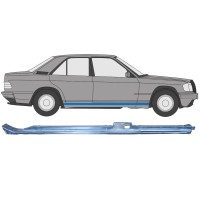Réparation bas de caisse supérieure pour Mercedes 190 W201 1982-1993 / Droite 15127